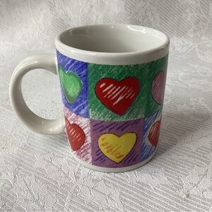 Colorful Hearts mug
